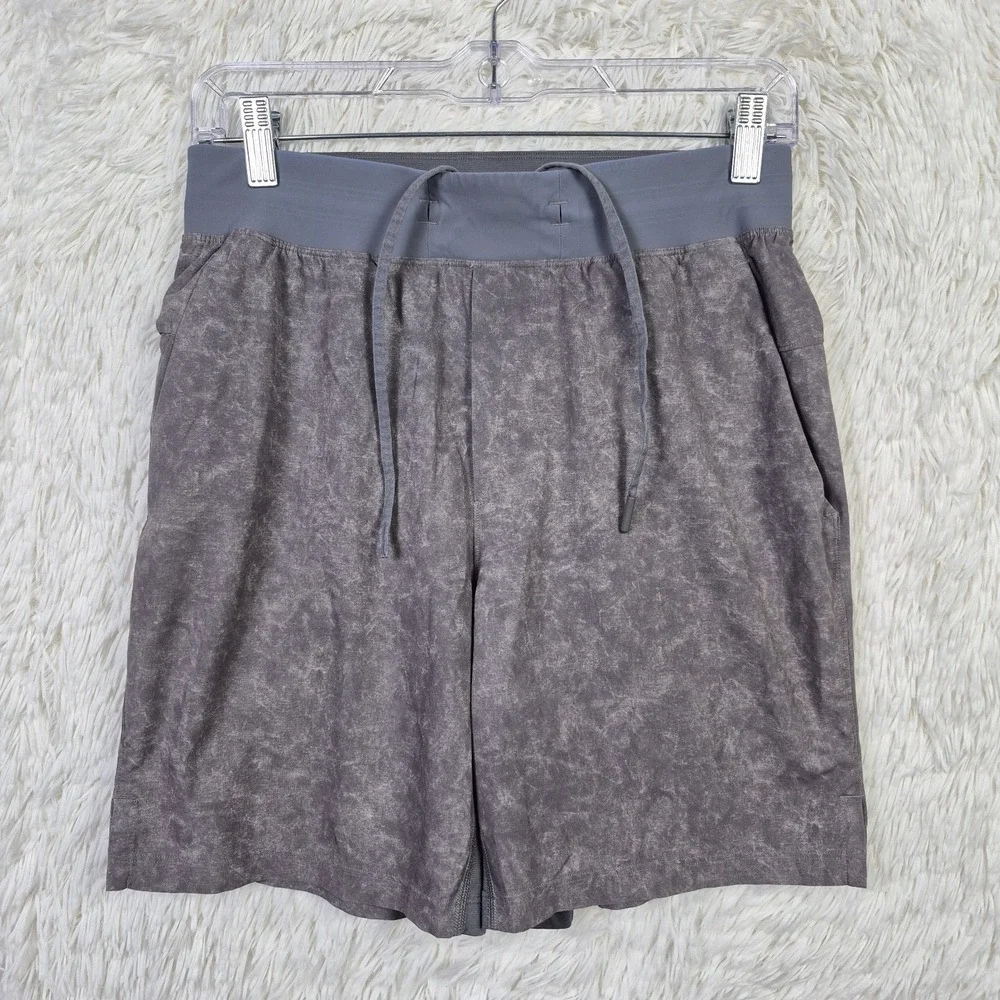 Lululemon T.H.E.‎ Short Linerless Grey Acid Wash 7